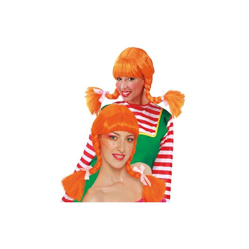 Peluca Pipi Calzaslargas