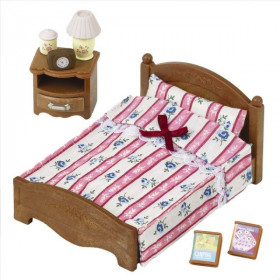 Sylvanian Family Set Cama Doble