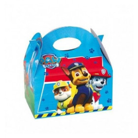 S/4 CAJA PATRULLA CANINA 16X10.5X16CM