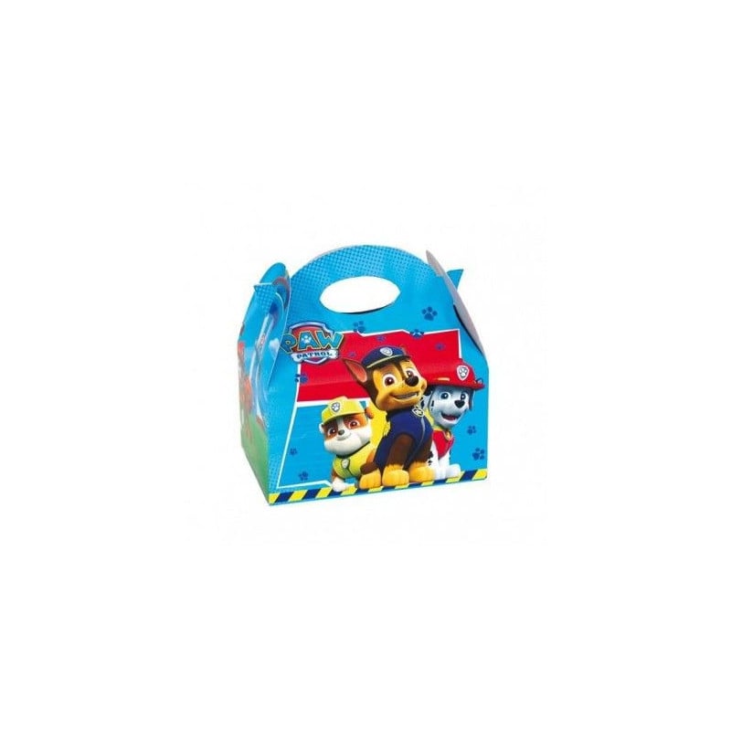 S/4 CAJA PATRULLA CANINA 16X10.5X16CM
