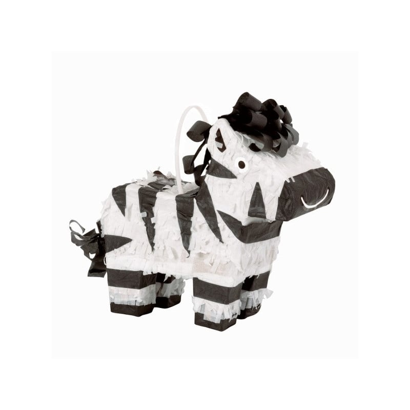 Mini Piñata Cebra