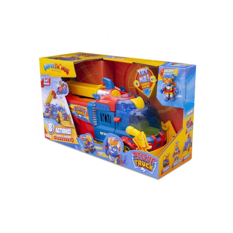 SUPERTHINGS PLAYSET RESCUE TRUCK
