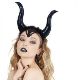 DIADEMA MALVADA NEGRA