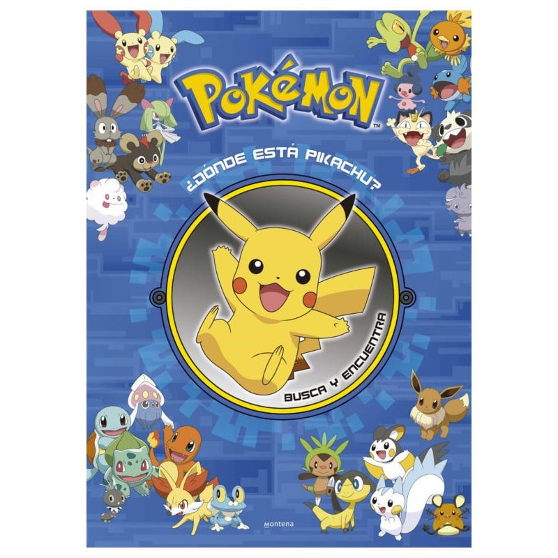 DONDE ESTA PIKACHU BUSCA Y ENCUENTRA