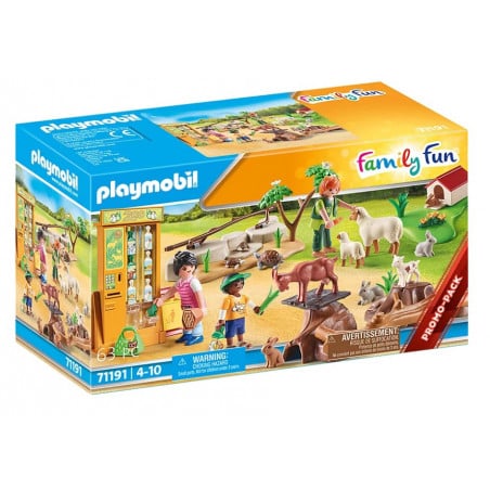 ZOO DE MASCOTAS PLAYMOBIL FAMILY FUN 63 PCS