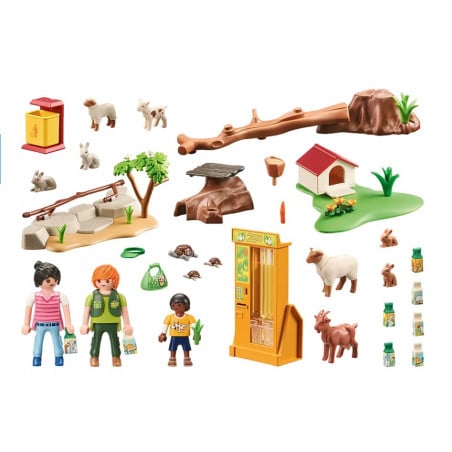 ZOO DE MASCOTAS PLAYMOBIL FAMILY FUN 63 PCS