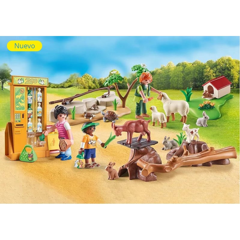ZOO DE MASCOTAS PLAYMOBIL FAMILY FUN 63 PCS