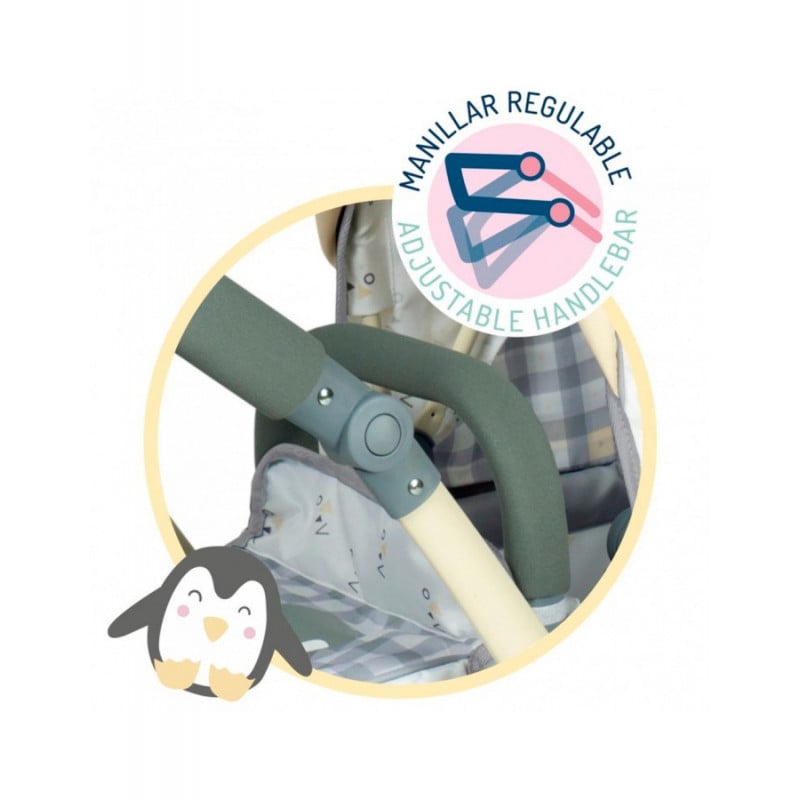 CARRO GEMELAR GRANDE PLEGABLE PIPO