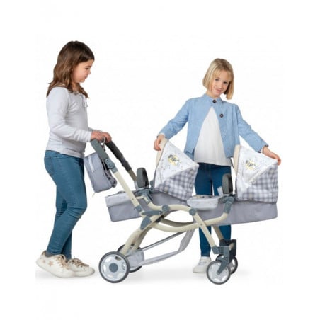 CARRO GEMELAR GRANDE PLEGABLE PIPO