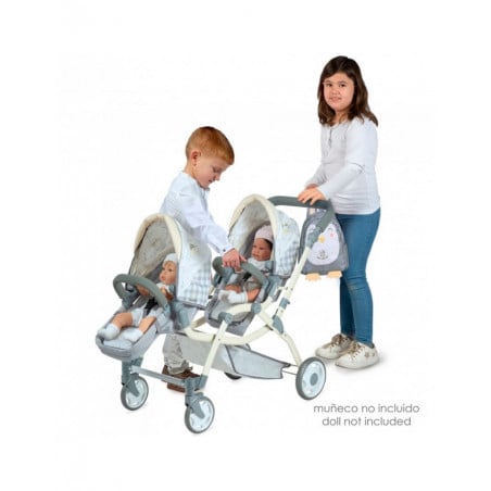 CARRO GEMELAR GRANDE PLEGABLE PIPO