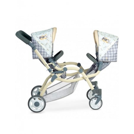 CARRO GEMELAR GRANDE PLEGABLE PIPO