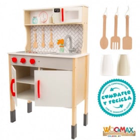WOOMAX COCINA MADERA ELECTRICA 2