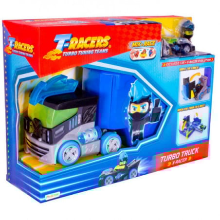 T-RACERS S-PLAYSET 1X4 X-RACER TURBO TRU