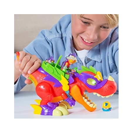 SUPERTHINGS PLAYSET 1X2 SUPERDINO V-REX
