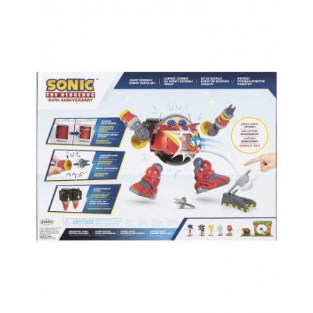 SONIC PLAYSET BATALLA ROBOT GIGANTE