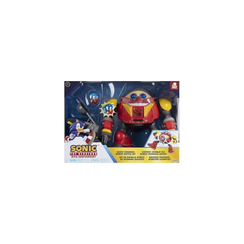 SONIC PLAYSET BATALLA ROBOT GIGANTE