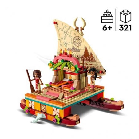 BARCO AVENTURERO DE VAIANA LEGO DISNEY