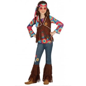 DISFRAZ HIPPIE 5-6 AÑOS