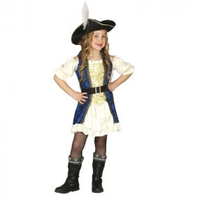 CAPITANA PIRATA INFANTIL 5-6 AÑOS