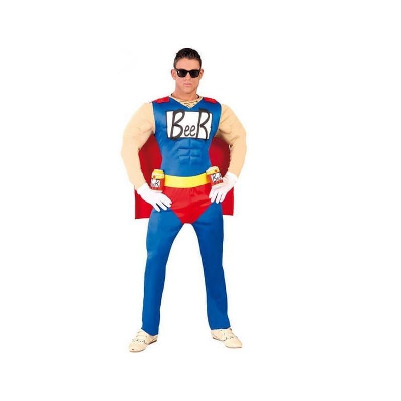 disfraz duffman cerveza