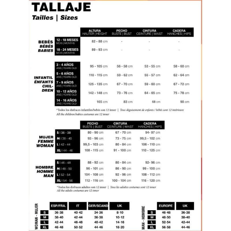 DISFRAZ BUCANERA  T 44-46