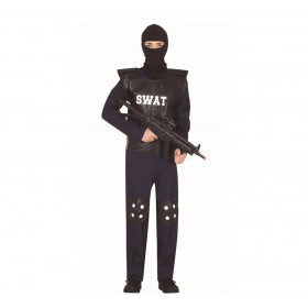 DISFRAZ POLICIA SWAT 14-16 AÑOS