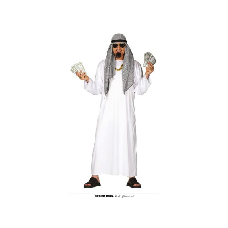DISFRAZ JEQUE ARABE T 52-54