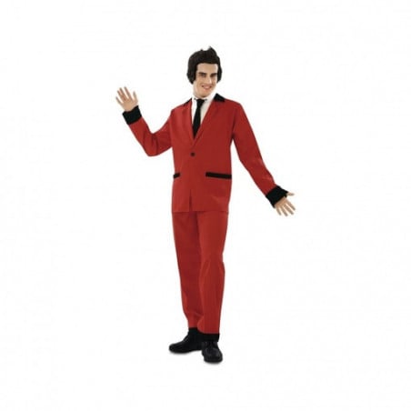 DISFRAZ ROCKABILLY ROJO ML