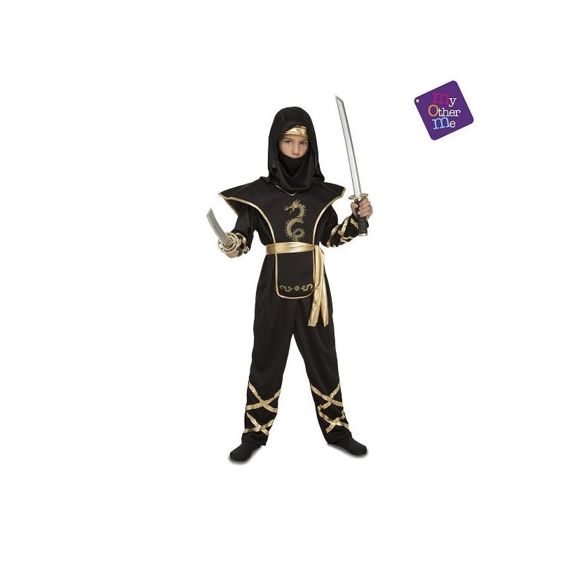 DISFRAZ BLACK NINJA XS