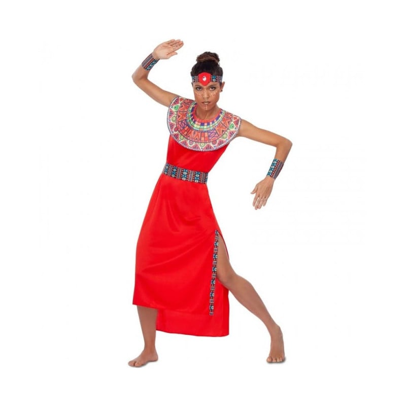 DISFRAZ MASAI MUJER ML