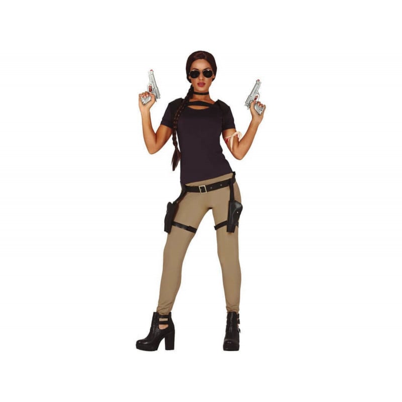 DISFRAZ AVENTURERA LARA CROFT T 36-38