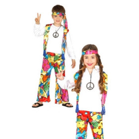 Disfraz Hippie T 7-9 Años