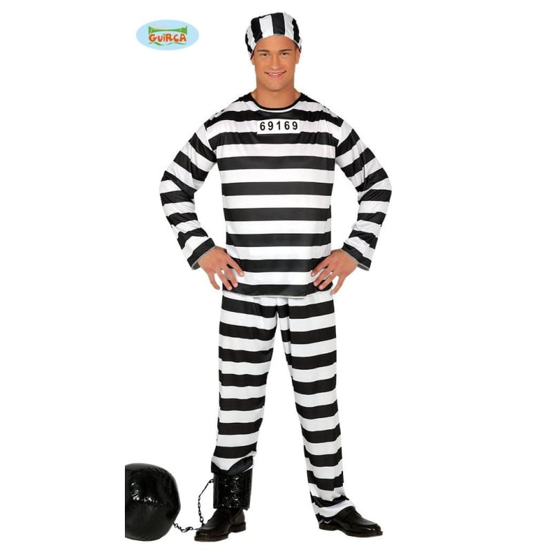 disfraz presidiario