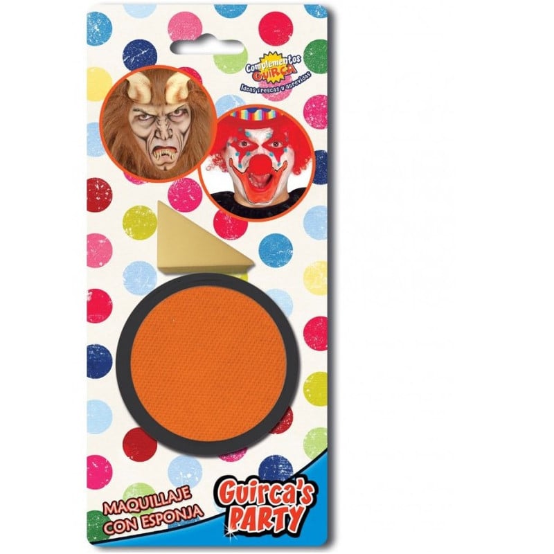 Maquillaje Con Esponja Naranja 9 Gr