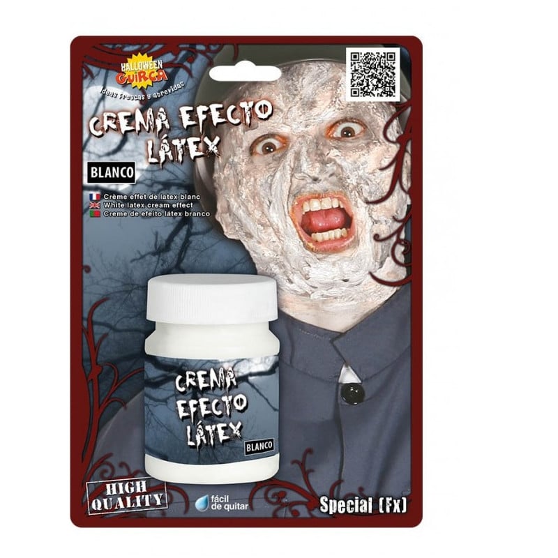 Crema Efecto Látex Blanco