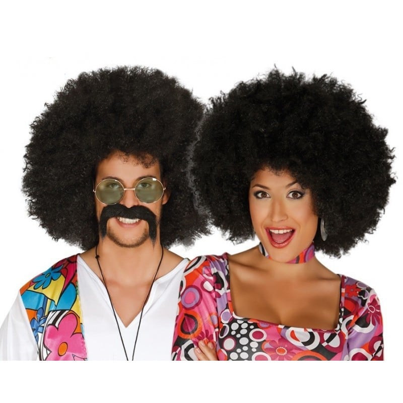 PELUCA AFRO NEGRA EXTRA