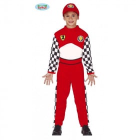 DISFRAZ PILOTO FORMULA 10-12 AÑOS
