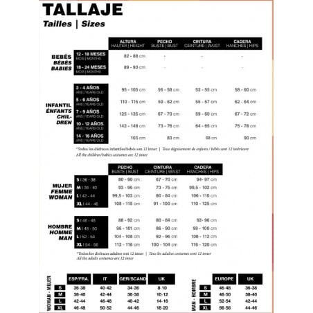 Disfraz Bombero Baby 18 a 24 meses