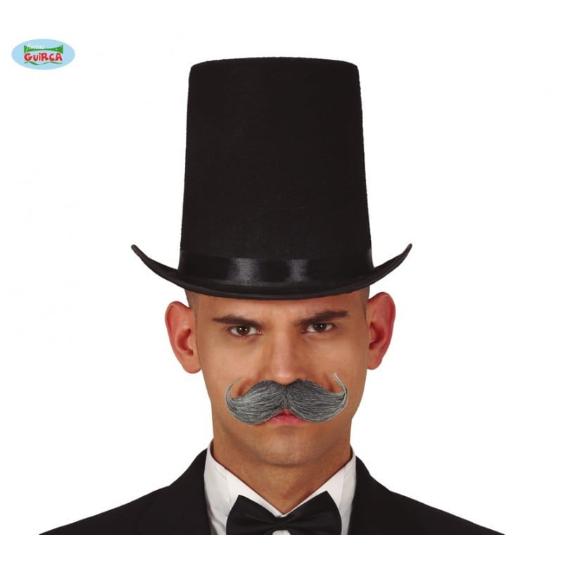 CHISTERA NEGRA FIELTRO ALTA 20 CM