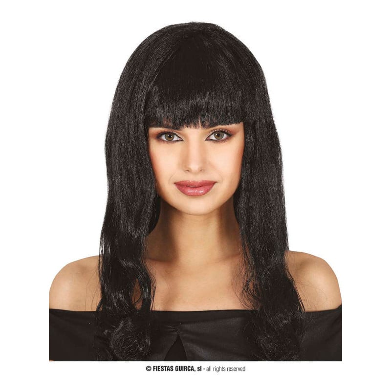 PELUCA MELENA NEGRA