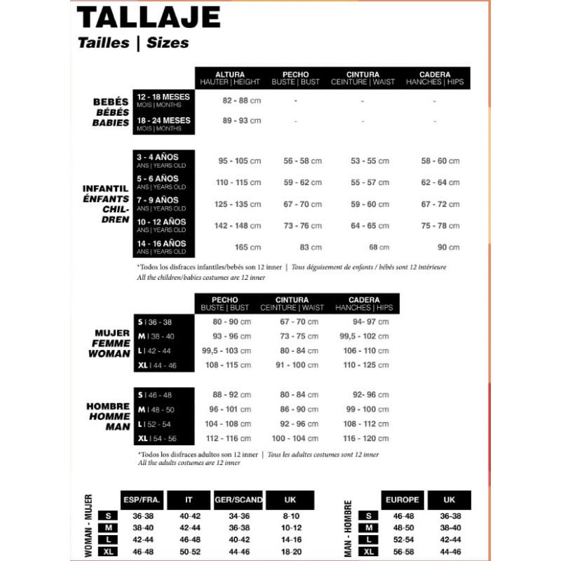 DISFRAZ BOMBERO T 10-12 AÑOS