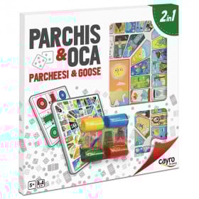 TABLERO 40X40X1 PARCHIS 4OCA CON ACCES.