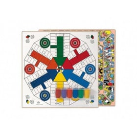 TABLERO 40X40X1 PARCHIS 6 JUG OCA C ACC
