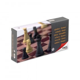 Juego Magnético Luxe Ajedrez Y Damas