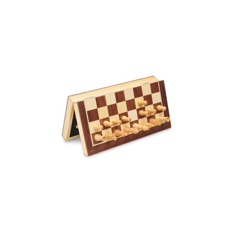 AJEDREZ MAGNETICO MARQUETERIA 100% FSC