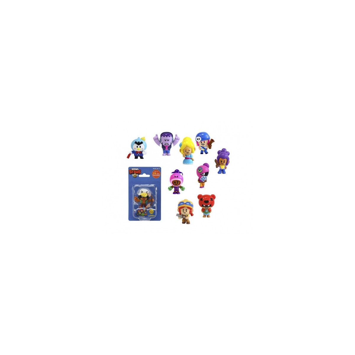Figura de juguete coleccionable en blister Personajes surtidos del  videojuego Brawl Stars