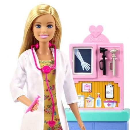 BARBIE PEDIATRA RUBIA 