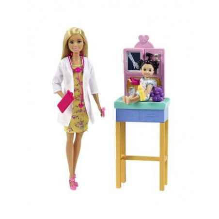 BARBIE PEDIATRA RUBIA 