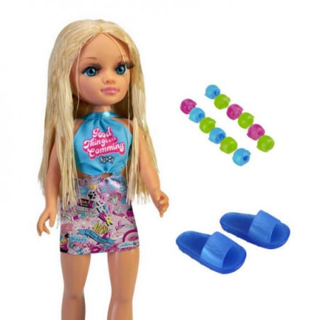 NANCY UN DIA DE TRENZAS PELO RUBIO