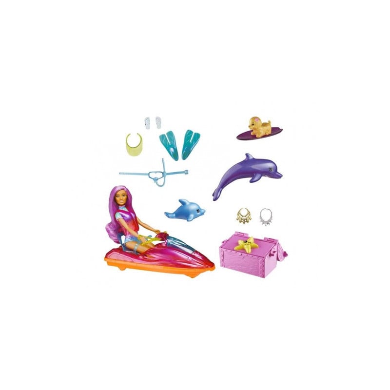 BARBIE Y SU MOTO DE AGUA